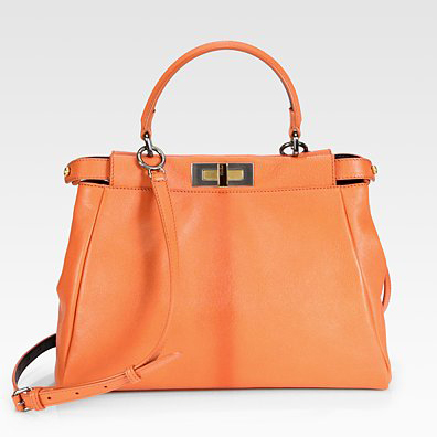 8P3052 fendi regolare Peekaboo Satchel